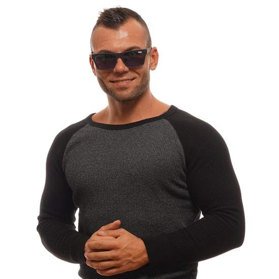 Superdry Rectangle Unisex Rubberised Black Blue Gradient Polarized Disruptive SDS - Image 5