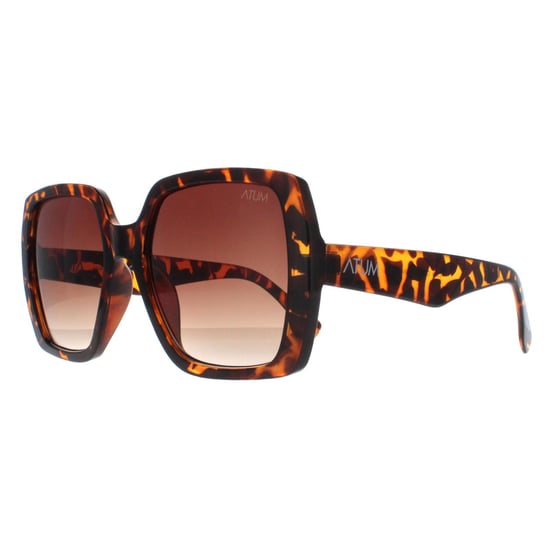 Atum Square Womens Shiny Havana Brown Gradient Zouk