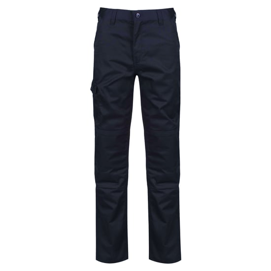Regatta Mens Pro Cargo Waterproof Trousers - Regular (Grey Blue) - Image 1