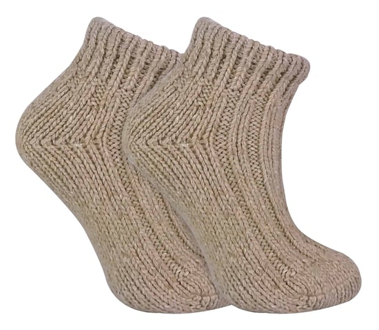 Sock Snob - Ankelstövelstrumpor i ullblandning för damer med tjocka ribbade strumpor - Image 1