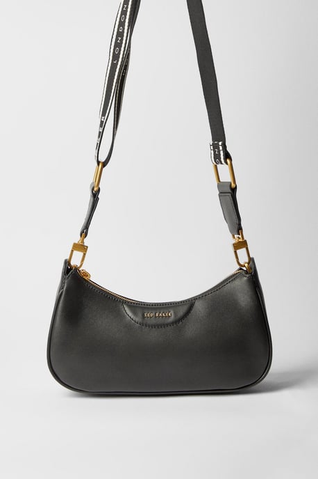 Essiy Logo Strap Shoulder Bag Black - Image 1