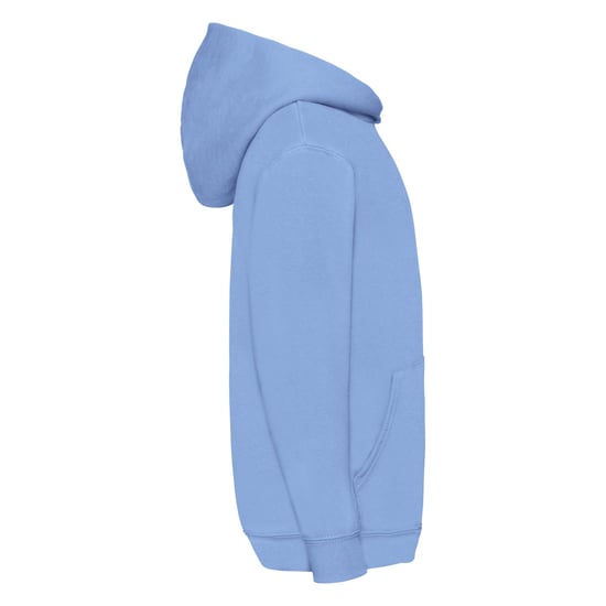 Fruit Of The Loom Kinder Unisex Sweatshirt Met Capuchon / Hoodie (Hemel Blauw) - Image 2