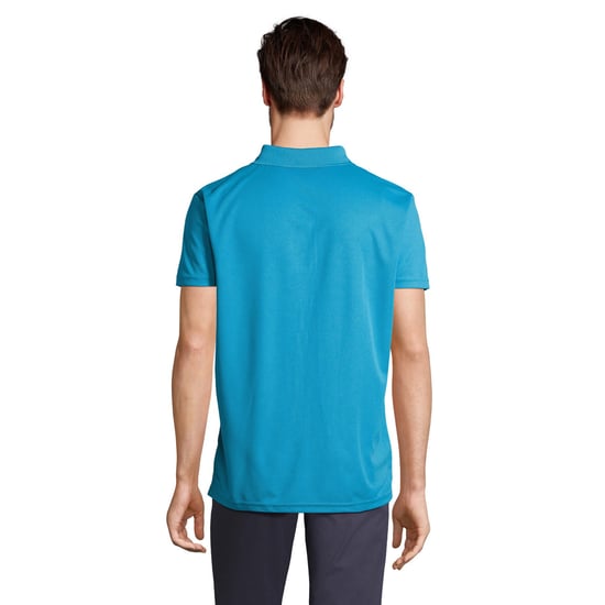 SOLS Heren Performer Sport Poloshirt (Aqua) - Image 2