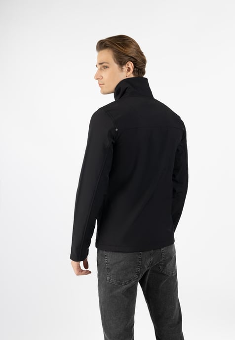 Mo softshell jacket Men black - Image 4