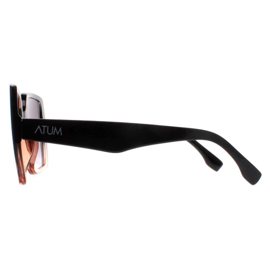 Atum Square Womens Black Nude Gradient Smoke Grey Gradient Zouk