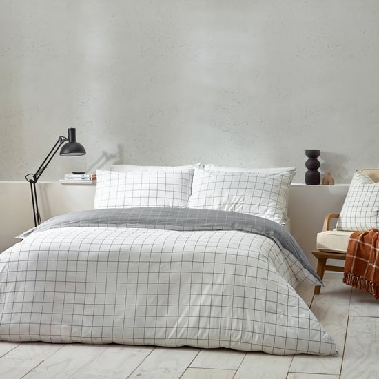 Yard Howarth Check Reversible Duvet Cover Set - Image 2