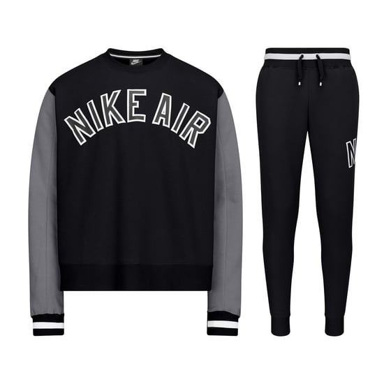 Nike Air Crew Neck Tracksuit in Black - Image 1