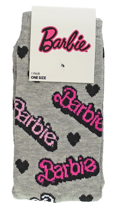 Barbie Sokken voor Dames | Funky Crew Casual Noviteit Sokken | Barbie Cadeaus - Barbie - Image 2