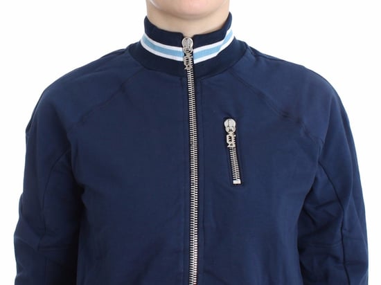John Galliano Katoenen vest met blauwe rits voor dames - Image 5