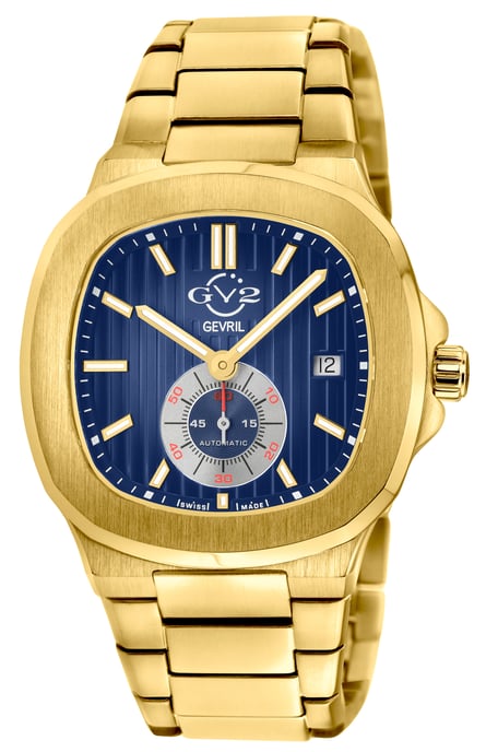 GV2  Potente 316L Stainless Steel Swiss Automatic ETA 2895 Watch
