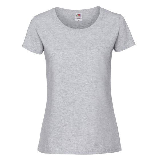 Fruit Of The Loom Womens/Ladies Ringspun Premium T-Shirt (Taupe Grey) - Image 1