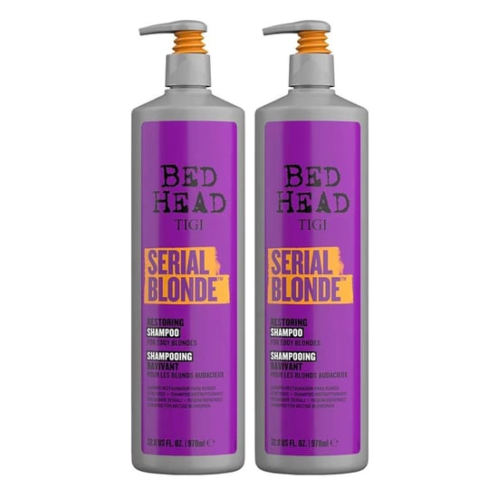 Tigi Serial Blonde Shampoo for Damaged Blonde Hair 970ml 2pk