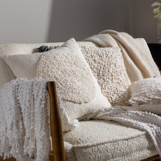 Hoem Cambre Boucle Tasselled Cushion Cover - Image 5