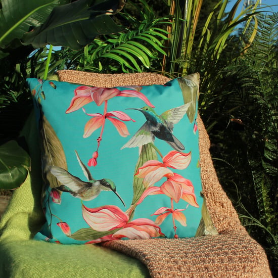 Evans Lichfield Hummingbird Outdoor Cushion Cover - Image 4