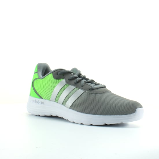 Adidas Neo CloudFoam Mens Grey/Green Trainers