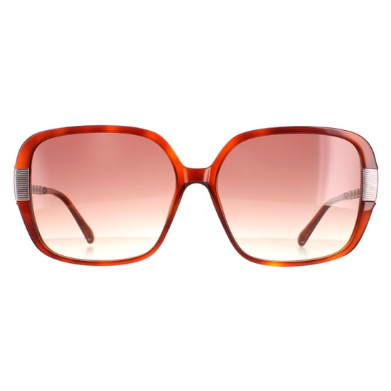 Ted Baker Square Womens Tortoise Brown Brown Gradient TB1616 Indi