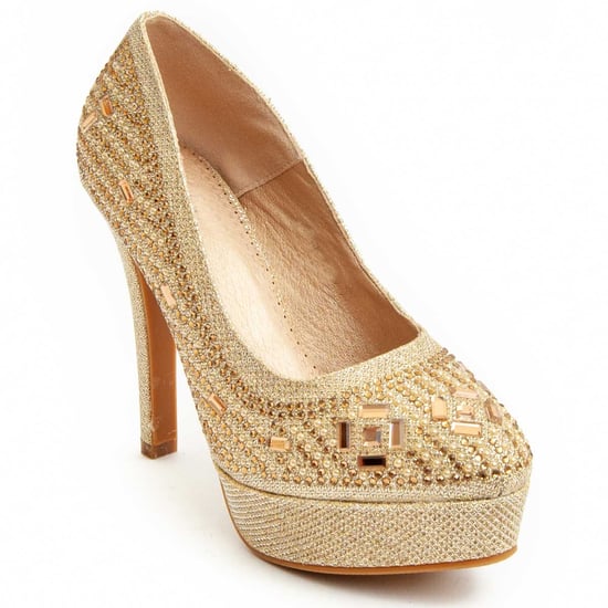 Montevita Heel Shoe Unne60 In Gold