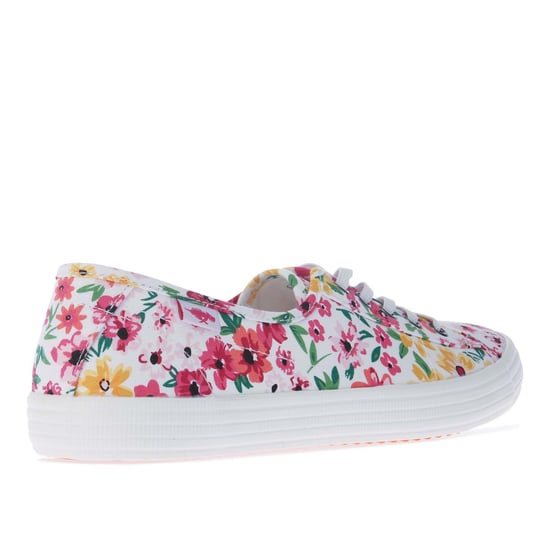 Women's Rocket Dog Chow Chow Margate Floral Pumps in White - Image 3