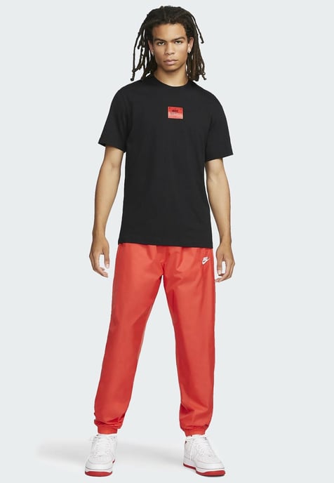 Nike Sportswear Air Max Mens T-Shirt in Black - Image 4