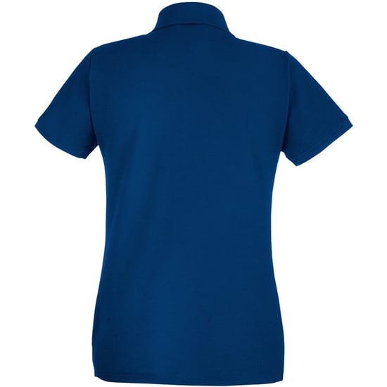 Fruit Of The Loom Womens Lady-Fit 65/35 Short Sleeve Polo Shirt (Navy) - Image 2