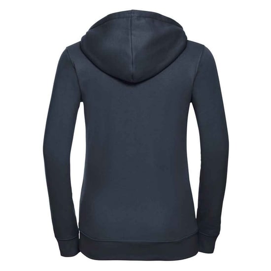 Russell Womens/Ladies Authentic Full Zip Hoodie (French Navy) - Image 2