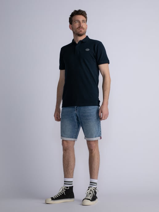Petrol Industries - Heren Klassieke polo - Blauw - Image 5