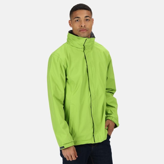 Regatta Mens Standout Ardmore Jacket (Waterproof & Windproof) (Key Lime/Seal Grey)