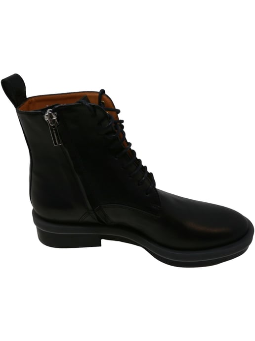 Clergerie Paris Women's Radio Ankle Boot Black / Double Gold Mid-Calf Leather - 9M