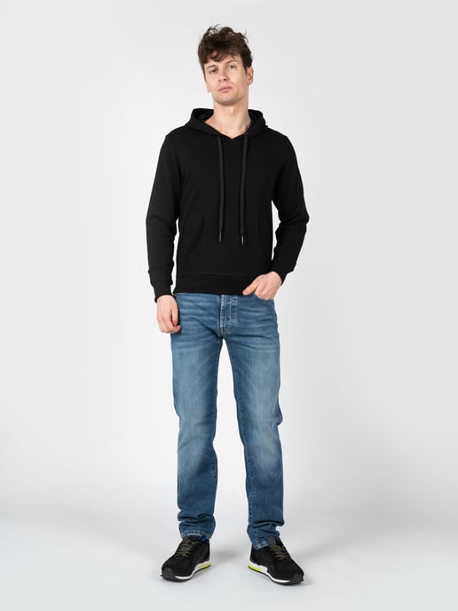 Iceberg Sweatshirt Hoodie Men's Black - Image 2