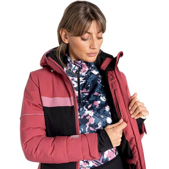 Dare 2B Womens/Ladies Conveyed Ski Jacket (Earth Rose/Black)