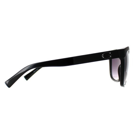 Guess Cat Eye Womens Shiny Black Smoke Gradient GF0300 - Image 4