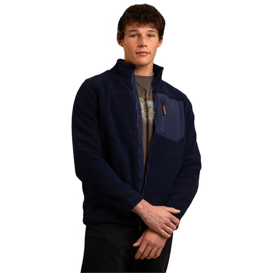 Trespass Mens Buck Fleece Jacket (Navy)