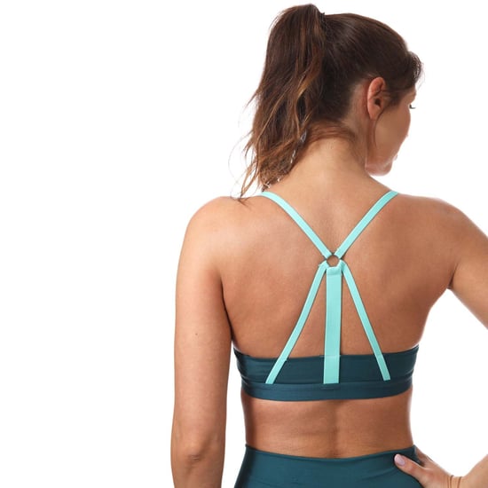 Women's adidas All Me Light Support Summer Bra in Teal