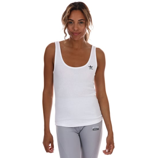 Women's adidas Originals Tank Top in White Black