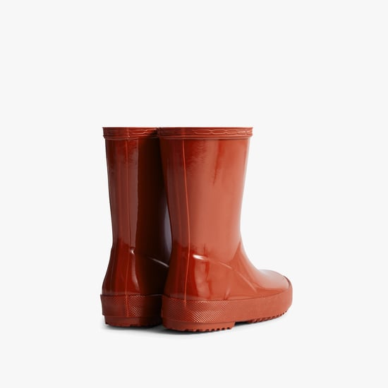 Hunter Kids First Gloss Rubberen Militaire Rode Regenlaarzen - Image 3
