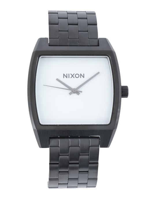 TIMEPIECES Unisex Nixon White Stainless Steel