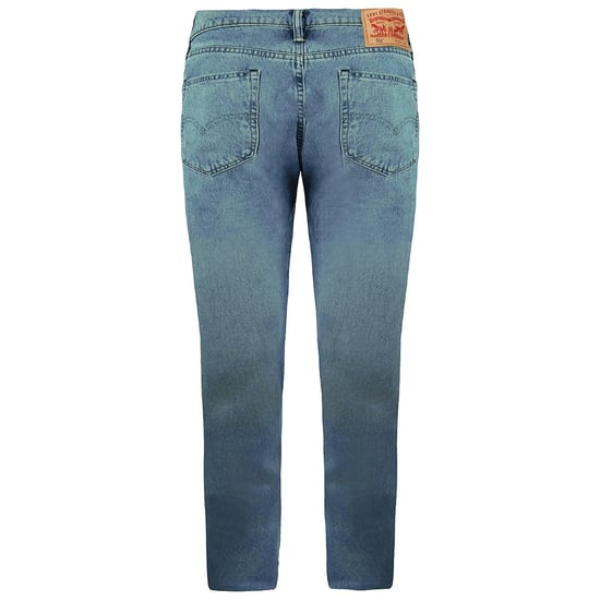 Levi's Slim Fit Straight Leg Mens Light Blue Jeans - Image 2