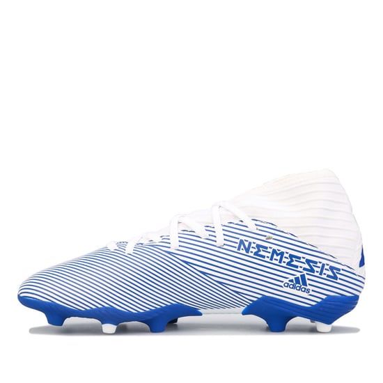 Boy's adidas Junior Nemeziz 19.3 FG Football Boots in White