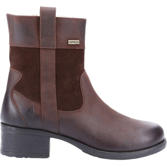 Hush Puppies Saskia Leather Women's Brown Boots - Image 4