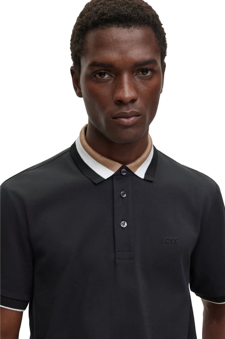 Boss Prout 37 Polo Shirt Black