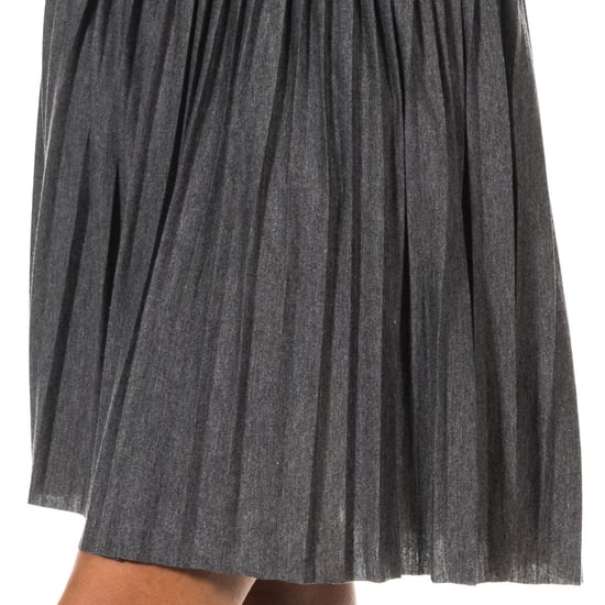 Pleated skirt with side zipper 70DGC0247 woman