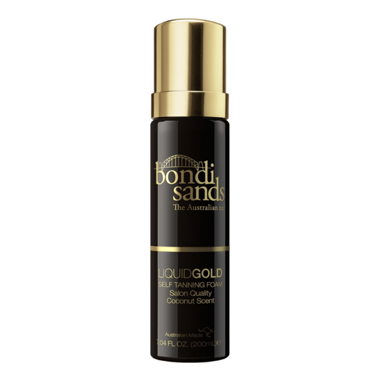 Bondi Sands Liquid Gold Self Tanning Foam Salon Quality Coconut Scent 200ml - Image 1