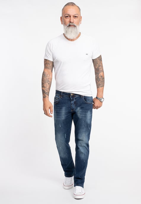 Rock Creek Jeans Straight Leg Blau - Image 4