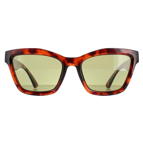 Serengeti Square Womens Shiny Red Tortoise Saturn Polarized 555nm Rolla