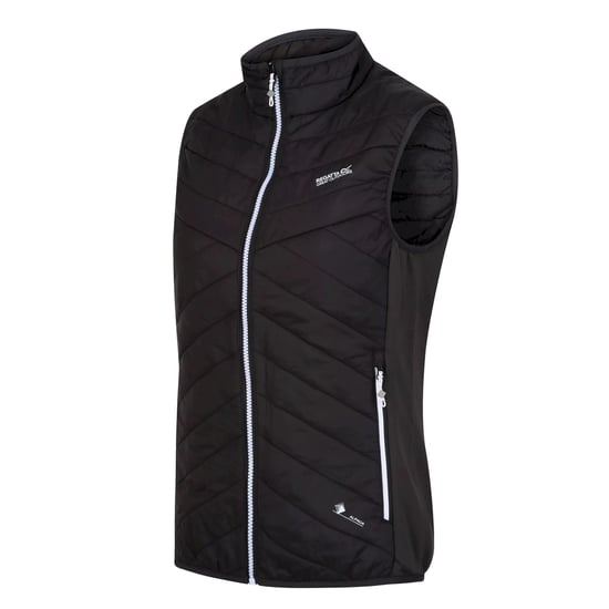 Regatta Womens/Ladies Halton V Softshell Body Warmer (Black/Ash)