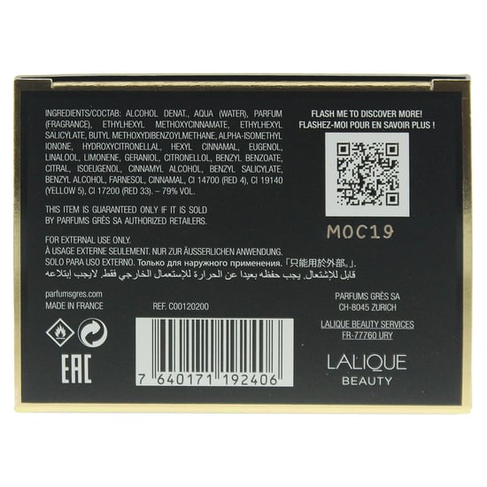 Gres Cabochard 2019 Eau de Parfum 100ml Spray - Image 2