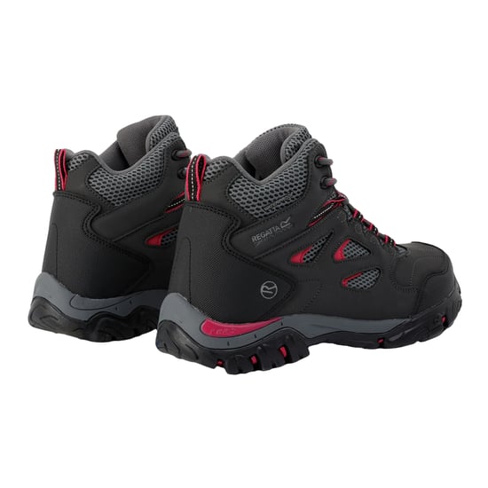 Regatta Womens/Ladies Holcombe IEP Mid Hiking Boots (Ash/Pink Potion)