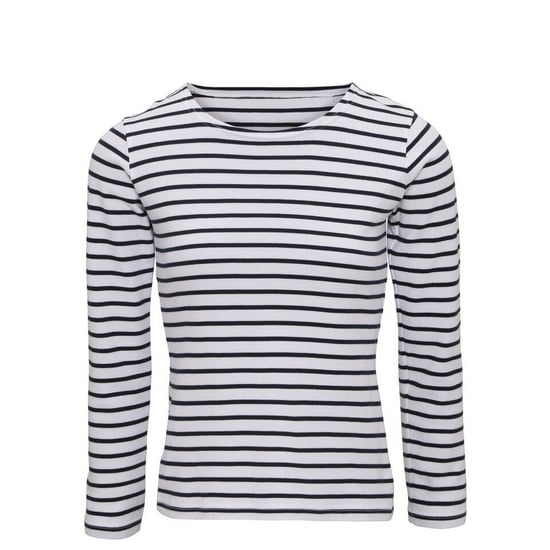 Asquith & Fox Dames/dames Mariniere Kust T-Shirt met lange mouwen (Wit/Zwaar) - Image 1