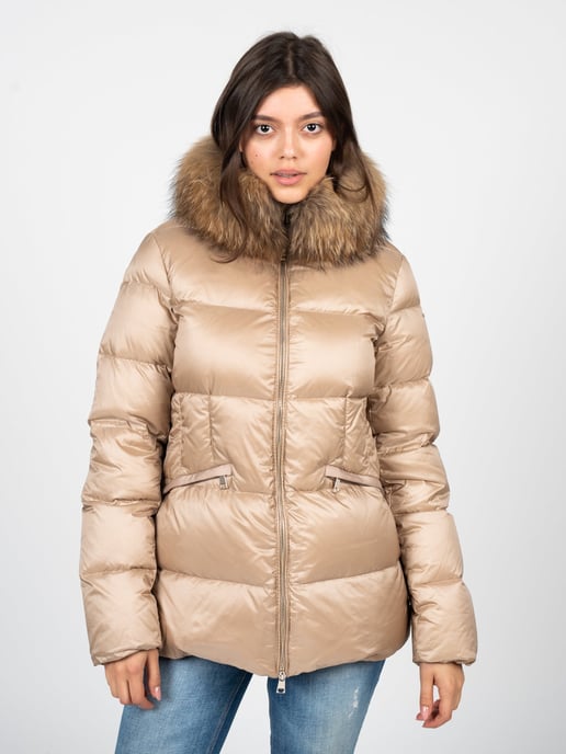 Liu Jo Jacket Woman's Beige - Image 3