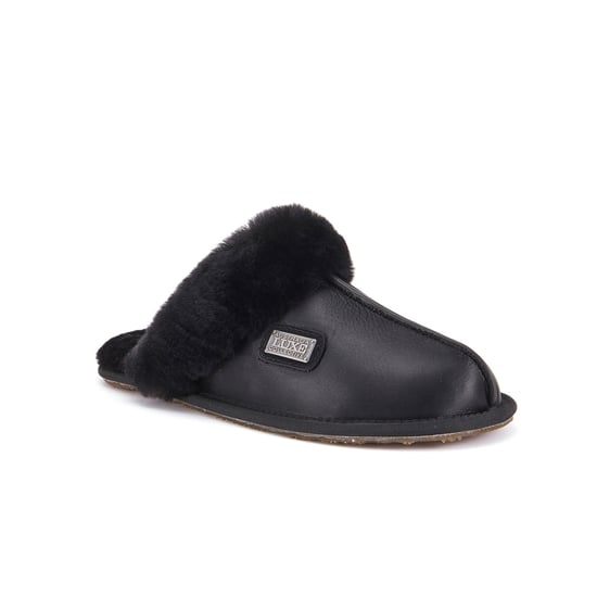 Closed Mule Satin Black - Image 3